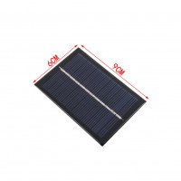 0.6W 6V Polycrystalline Silicon Solar Panel Mobile Phone Digital Products