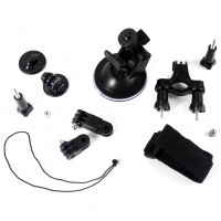 6 in 1 Suction Cup Mount System Set for Gopro Hero 4 3 2 1 Camera Accessory
