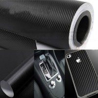 1.27x30cm DIY Carbon Fiber Wrap Roll Sticker For Cars Smart Phone Computer