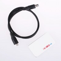 2015 Explosion Models Selling High Quality ABS + Metal White Four USB3.0 Hub