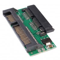 Pro 1.8 Micro SATA MSATA TO 7+15 2.5 inch SATA Adapter Converter Card Board