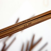 11Sizes 25cm Craft Double-Pointed Bamboo Knitting Needles 