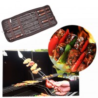 Selpa 5 piece/set Broiled BBQ Stainless Steel Meat Grill Fork Outdoor Cooking