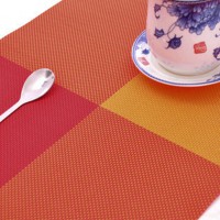 Home Table Decoration Table Mat Tableware PVC Placemat Kitchen Dinning Bowl Mat
