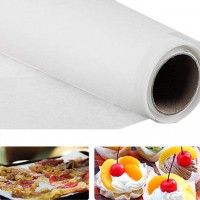 5M Parchment Paper Silicone Baking Mat Pad Roll Wax Non Stick Kitchen Tool White