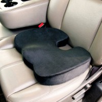 Comfort Memory Foam Seat Lumbar Cushion Office Chair Pads Car Flight Seat Travel