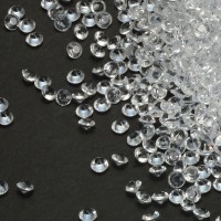 10000PCS 3mm Acrylic Gem Wedding Decoration Crystals Scatter Diamond Table