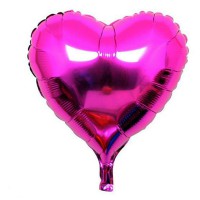 18 Inch Party Decoration Helium Inflable Heart Shaped Wedding Aluminum Foil Balloon