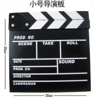 Director Video Scene Clapperboard TV Movie Clapper Board Film Cut Prop