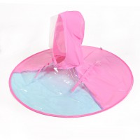 Fashion Creative Reusable Waterproof Plastic Rain Hat Hair Bonnet Hats Portable