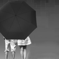 Anti UV Automatic Business Men and Women Large Folding Umbrella Windproof
