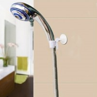 Adjustable Attachable Bathroom Shower Head Holder Wall Suction Cup Bracket