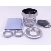 25mm f/1.8 CCTV mini lens for all NEX Mount mirro Camera & hood Adapter 7 in 1 kit