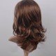 50CM Mix Color Blonde Long Curly Hair Wig Synthetic High Temperature Wire Wig