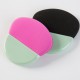 2p Candy Color Soft Magic Face Cleaning Pad Puff  Sponge Flat Brush Makeup Brush