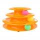 Pet Three Levers Tower of Tracks Interactive Cat Toys Pet Ball Toys Amusement