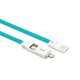 2 in 1 Data Cable Charging Cable For IOS Android 800mm