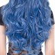 COS Wig Halloween Theme Wig A263 LW1406R Long Curly Hair Blue Fading