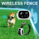 Wireless Remote Control Electronical Pet Fence Waterproof Rechargeable for Dog