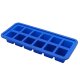 12 Grid Ice Cube with Lid Cover Square Pattern Food Silicon Bake Mould DIY Cake Tool Purple