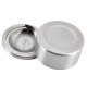 Stainless Steel Windproof Ashtray with Lid Ash Holder Desktop Smoking Ash Tray for Home office CF003