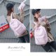 2PCS/SET Women Canvas Backpack Casual Teenage Girls Students School Bag