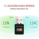 600Mbps Dual Band Wireless Network Card Computer Mini USB WiFi Adapter