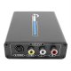1080P Composite S-Video R/L Audio to HDMI Converter AV to HDMI With Adapter