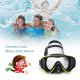 AM-100J Children Kid Anti-fog Silicone Diving Mask Goggles Swimming Equipment