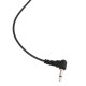 3.5mm Silicon Acoustic Air Tube Curly Cable Headset Anti Radiation for Phones