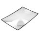 3X PVC Magnifier Sheet Book Page Magnifying Glass Reading Magnification Device