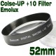 Emolux Close Up 52mm (+10) Filter