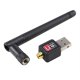 Mini USB 150M 150Mbps Wireless LAN Adapter 802.11b/n/g WiFi w/ 2dBi Antenna