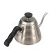 1L Large Capacity Stainless Steel Gooseneck Hand Teakettle for Coffee & Tea