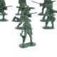 100pcs/Pack Military Plastic Toy Soldiers Army Men Figures 12 Poses Gift