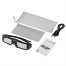 G06-BT 3D Active Shutter Glasses Virtual Reality Glasses Bluetooth Signal for 3D HDTV
