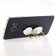 The2015 small gold + silver double ring cell phone holder metal