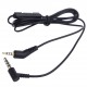 Inline Remote Mic Control Audio Cable For Bose-QuietComfort 3 QC3 Headphone