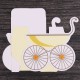 10pcs/pack Carriage Candy Box Boxes For Wedding Party Baby Shower Favor Gift
